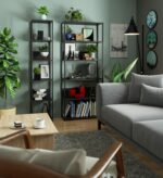 REGAŁ INDUSTRIALNY 800 CZARNY/CZARNY - obrazek 2