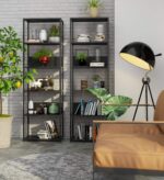 REGAŁ INDUSTRIALNY 600 CZARNY/CZARNY - obrazek 2