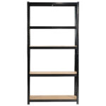 2x REGAŁ METALOWY 90x40x180 CZARNY - obrazek 2