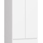 SZAFA STAR S 60 cm 2 DRZWI 2 SZUFLADY PK BIAŁA