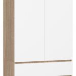 SZAFA S90 2D 2SZ CLP PK SONOMA / BIAŁY