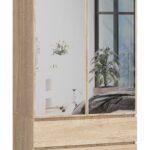 SZAFA S90 2D 2SZ 2 LUSTRO CLP PK SONOMA