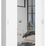 SZAFA PRZESUWNA 150cm CLP BIAŁA