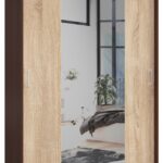 SZAFA PRZESUWNA 150cm CLP WENGE / SONOMA