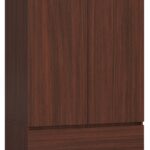 SZAFA S 90 cm 2 DRZWI 2 SZUFLADY PK WENGE