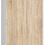 SZAFA PRZESUWNA 150 cm CLP MONO BIAŁA/SONOMA