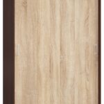 SZAFA PRZESUWNA 150 cm CLP MONO WENGE/SONOMA