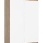 SZAFA Z NADSTAWKĄ S90 2D 2SZ CLP PK DĄB SONOMA / BIAŁA