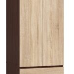 SZAFA STAR S 60 cm 2 DRZWI 2 SZUFLADY PK WENGE / SONOMA
