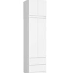 SZAFA Z NADSTAWKĄ S60 2D 2SZ CLP PK BIAŁY