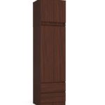 SZAFA Z NADSTAWKĄ S60 2D 2SZ CLP PK WENGE