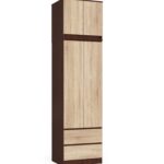 SZAFA Z NADSTAWKĄ S60 2D 2SZ CLP PK WENGE / SONOMA