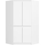 SZAFA NAROŻNA S100 4D CLP BIAŁA