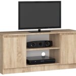 SZAFKA RTV 120 cm 2D 1P SONOMA