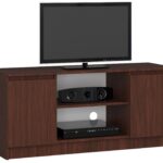 SZAFKA RTV 120 cm 2D 1P WENGE