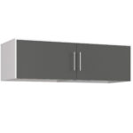 NADSTAWKA DO SZAFY S150 BIAŁA / SZARA