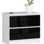 KOMODA K60 2SZ CLP PK CZARNY POŁYSK