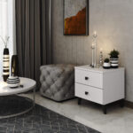 KOMODA MOBI K-02 BIAŁY CZARNY - obrazek 2