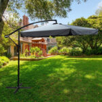 PARASOL OGRODOWY CYNIA CIEMNOSZARY - obrazek 3