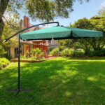 PARASOL OGRODOWY CYNIA CIEMNOZIELONY - obrazek 3