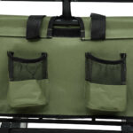 Wózek turystyczny transportowy TYRS składany 145L Zielony - obrazek 3