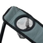 Krzesło turystyczne ANTER składane Szare - obrazek 3