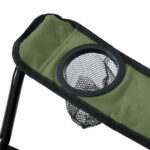 Krzesło turystyczne ANTER składane Zielone - obrazek 3