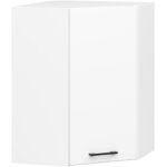 WISZĄCA SZAFKA KUCHENNA NAROŻNA OLIWIA W 60/60cm H720 BIAŁA