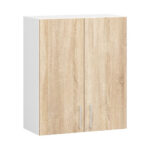 ZESTAW KUCHENNY Z WITRYNĄ LIMA 2.4M H720 BIAŁY / DĄB SONOMA - obrazek 3