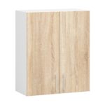 Szafka LIMA W60 /720/ BIAŁY/DĄB SONOMA