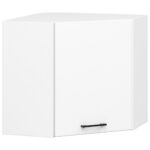 WISZĄCA SZAFKA KUCHENNA NAROŻNA OLIWIA W 60/60cm BIAŁA