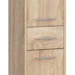 SZAFKA ŁAZIENKA FIN SŁUPEK 30 2D 1SZ 85cm PK DĄB SONOMA