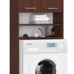 SŁUPEK REGAŁ ŁAZIENKOWY FIN NAD PRALKĘ WENGE