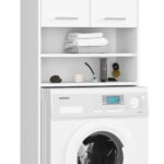 SŁUPEK REGAŁ ŁAZIENKOWY FIN NAD PRALKĘ BIAŁY