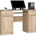 BIURKO CLP A5 2D 2SZ PK DĄB SONOMA