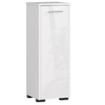 SZAFKA STOJĄCA ŁAZIENKA FIN S30 1D BIAŁY POŁYSK