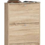 SZAFKA NA BUTY 2 UCHYLNA DĄB SONOMA
