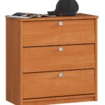 Szafka na buty MINI 3 uchylne drzwiczki 60 cm - olcha