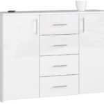 KOMODA K45 PK BIAŁY POŁYSK