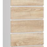 KOMODA K60 6SZ CLP PK BIAŁY / SONOMA