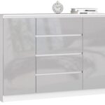 KOMODA K140 2D 4SZ CLP METALIK POŁYSK