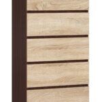 KOMODA K 60 cm 5 SZUFLAD PK WENGE / SONOMA