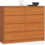 KOMODA K 120 cm 8 SZUFLAD PK OLCHA