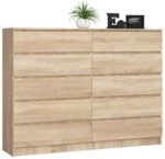 KOMODA K160 10SZ CLP PK DĄB SONOMA