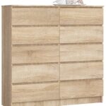 KOMODA K120 10SZ CLP PK DĄB SONOMA