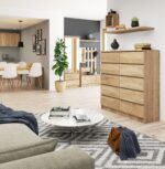 KOMODA K120 10SZ CLP PK DĄB SONOMA - obrazek 2