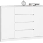 KOMODA K140 2D 4SZ CLP BIAŁY