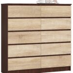 KOMODA K120 10SZ CLP PK WENGE / SONOMA