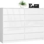 KOMODA K160 10SZ CLP PK BIAŁY POŁYSK