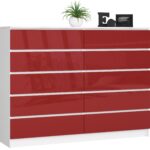 KOMODA K160 10SZ CLP PK CZERWONY POŁYSK